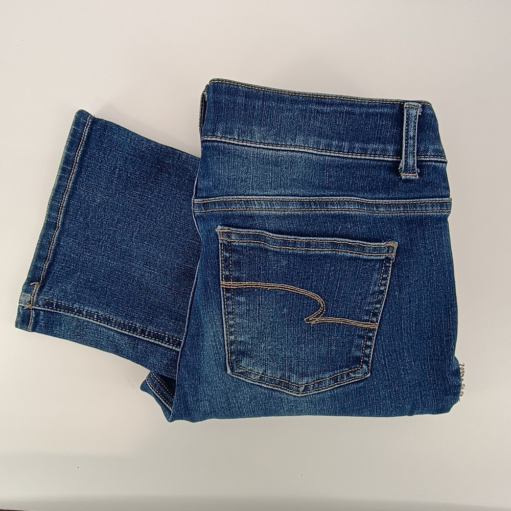 Time and Tru Bootcut Jeans Women 10 Blue Denim Stretch Casual Classic Everyday